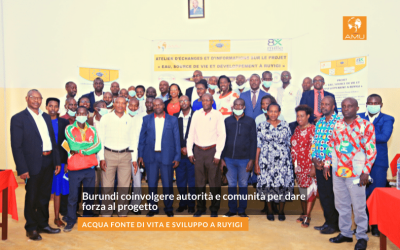 Burundi, coinvolgere autorità e comunità per dare forza al progetto