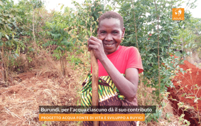 Burundi, per l’acqua ciascuno dà il suo contributo