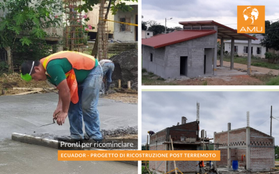 Ecuador – Oltre la pandemia, riprendono i lavori del progetto “Sunrise”