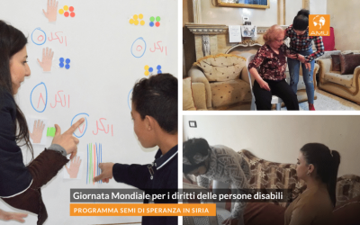 Giornata mondiale disabilità – l’impegno in Siria