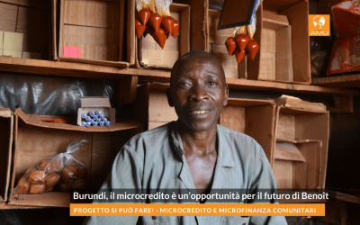 Burundi, il microcredito è un’opportunità per il futuro di Benoît