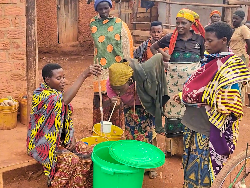 Le donne imprenditrici della collina di Mubira in Burundi