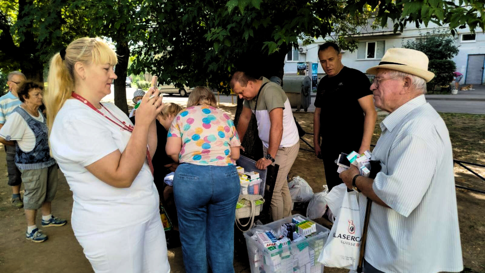 Ucraina - A Kharkiv, con l'equipe medica sostenuta dall'AMU